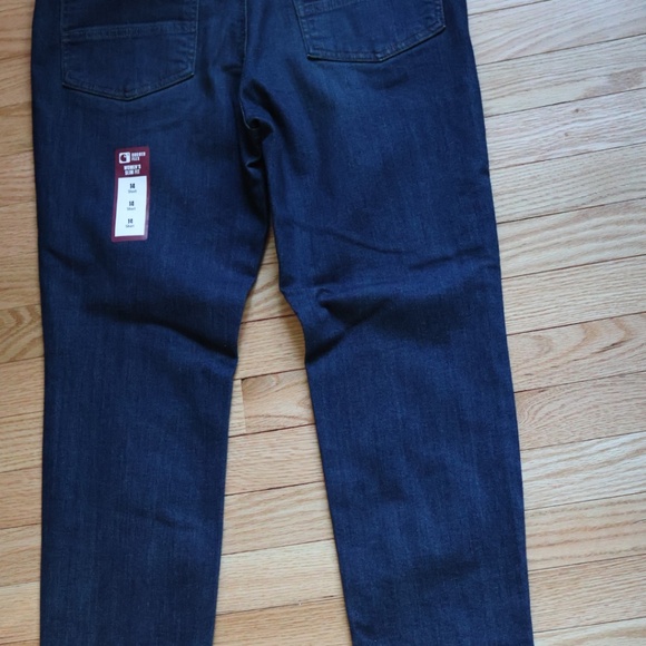 Womens carthartt denim slim short fit jeans - Picture 7 of 10